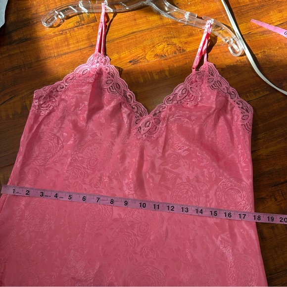 Vintage 90s vs gold label pink slip dress - Picture 3 of 5
